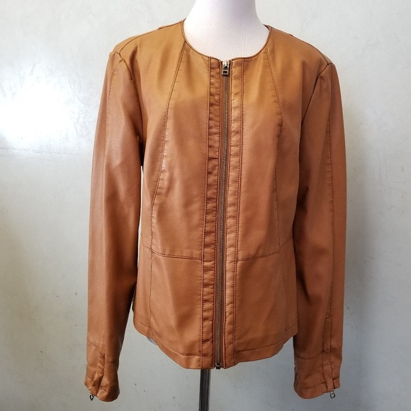 LOFT Jackets & Blazers - LOFT faux leather jacket (F25)